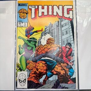 Marvel The Thing Comic Book #5